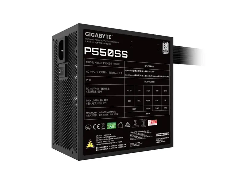 Gigabyte P550SS 550W Napajanje
