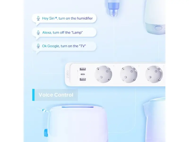 TP-Link Tapo P300 Smart Produžni Kabl sa 3 Utičnice