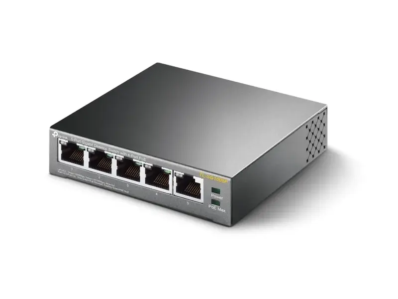 TP-Link TL-SG1005P 5-portni Gigabit PoE+ Desktop Switch