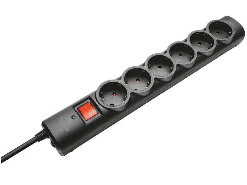Trust Surge Protector produžni kabl sa 6 utičnica 1.8m