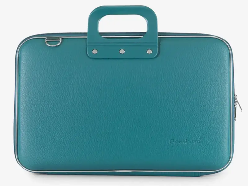 Bombata Classic Vinyl torba za laptop 15 inča - Teal Blue