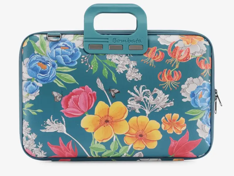 Bombata Peonia 13 - Torba za laptop (Teal plava)