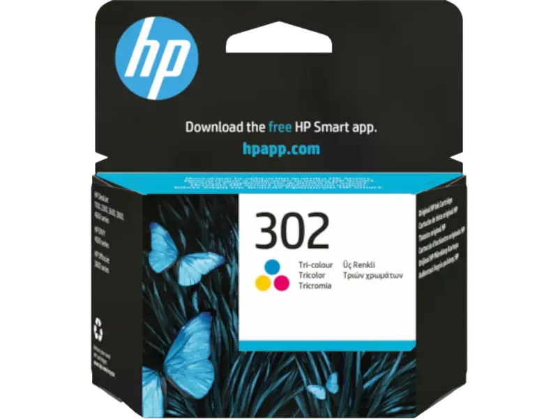 HP 302 Tri-color kertridž original
