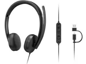 Lenovo VoIP 5000 žične slušalice sa mikrofonom (USB-C/USB-A)