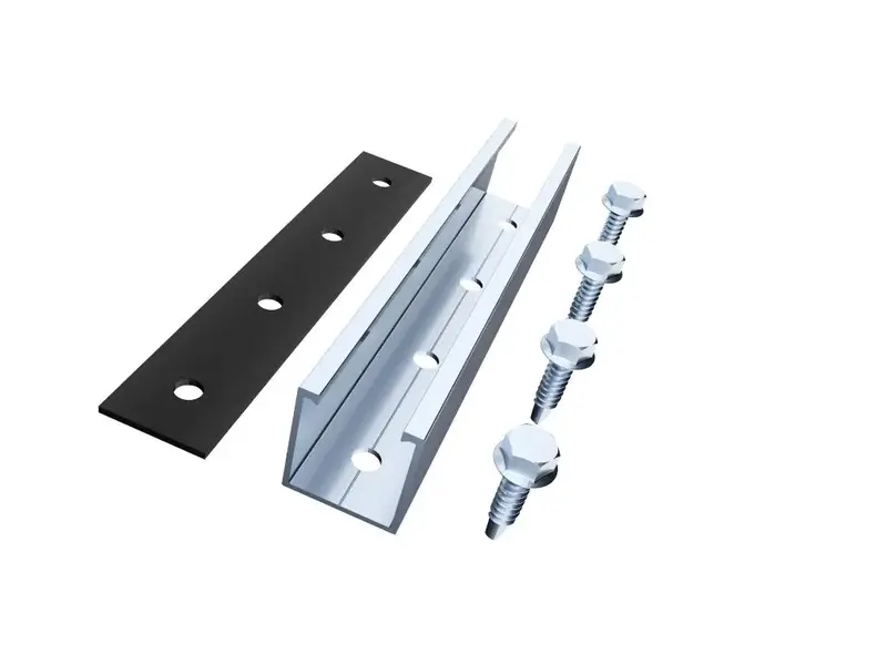 Antai mini rail set za solarne panele na trapeznim krovovima (6 panela)