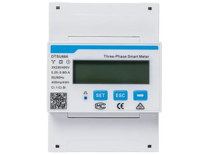 Sungrow DTSU666 Smart Meter 80A za trofazne sisteme