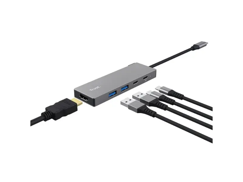 Trust Dalyx 5-u-1 USB-C Multiport Adapter