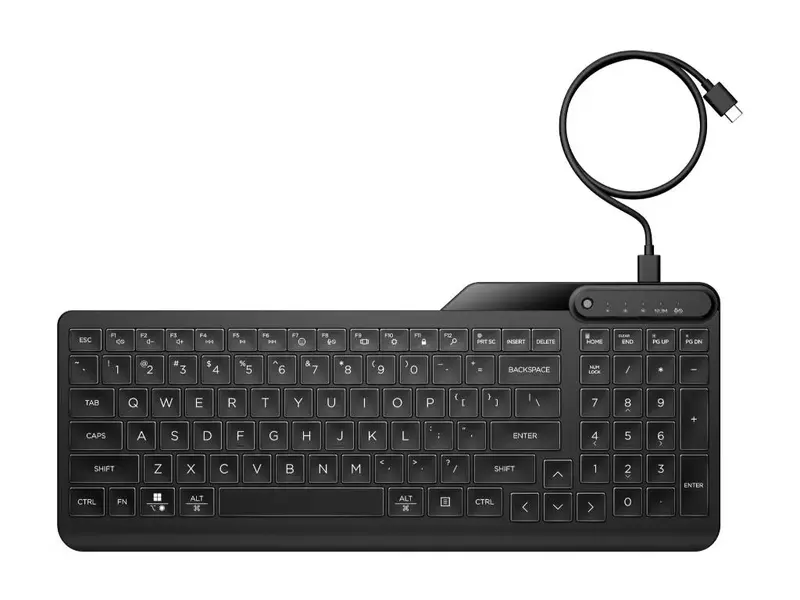 HP 400 Backlight žična tastatura sa pozadinskim osvetljenjem