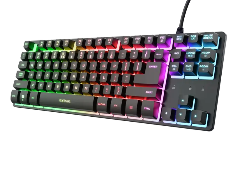 Trust GXT 833 Thado gejmerska tastatura TKL RGB