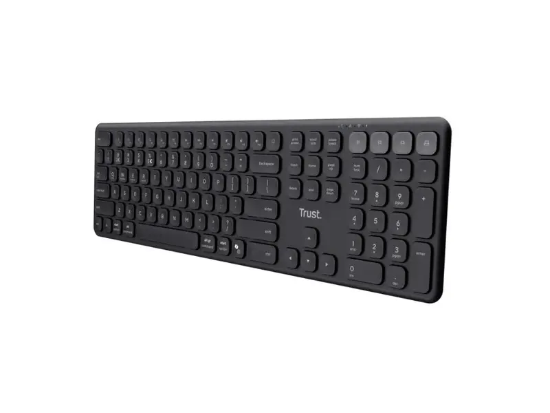 Trust Vaiya bežična multidevice tastatura crna