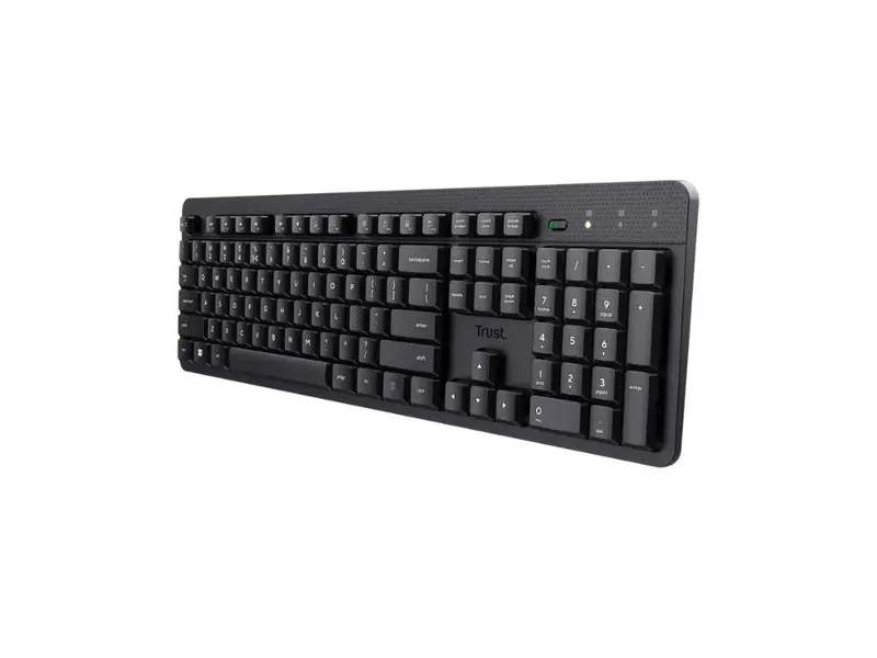 Trust Ody II bežična tastatura crna