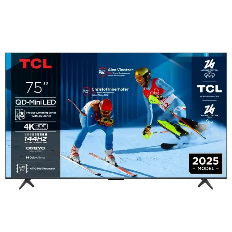TCL 75C6K 75" 4K QLED Mini LED Smart TV