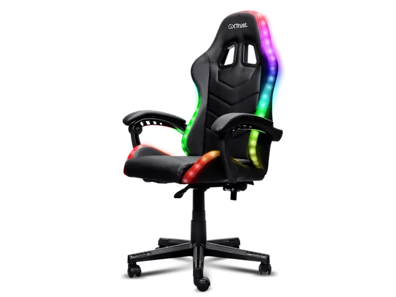 Trust GXT 704 Roniq gejmerska stolica sa RGB osvetljenjem