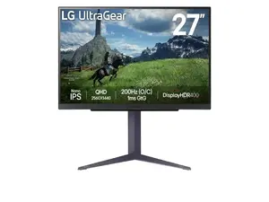 LG UltraGear 27GS85Q-B Gejmerski Monitor 27" IPS 200Hz 1ms