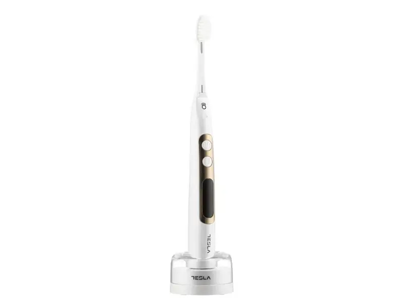 TESLA TDP121PW Električna Četkica za Zube Biserno Bela