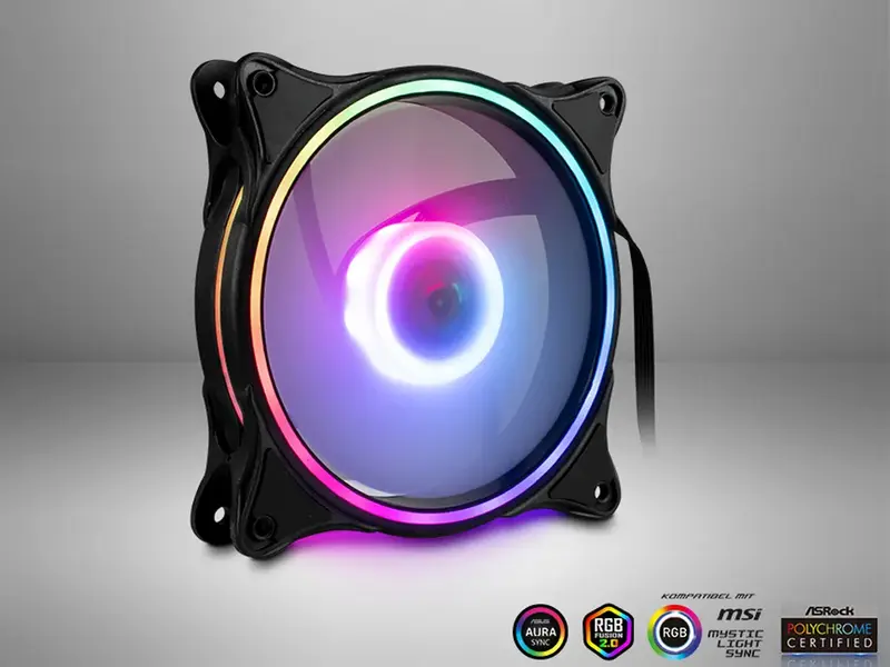 Argus RS-081 RGB LED Ventilator za kućište