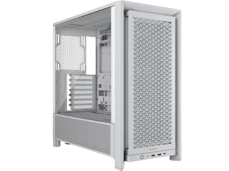 Corsair 4000D RS Mid-Tower kućište za računar - Belo