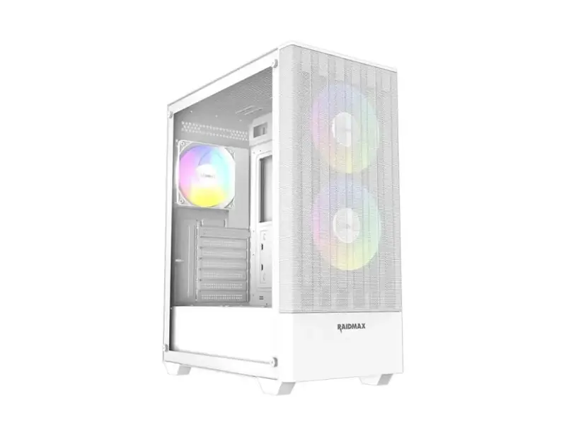 Raidmax Vector V218 gejmersko kućište, ARGB, belo
