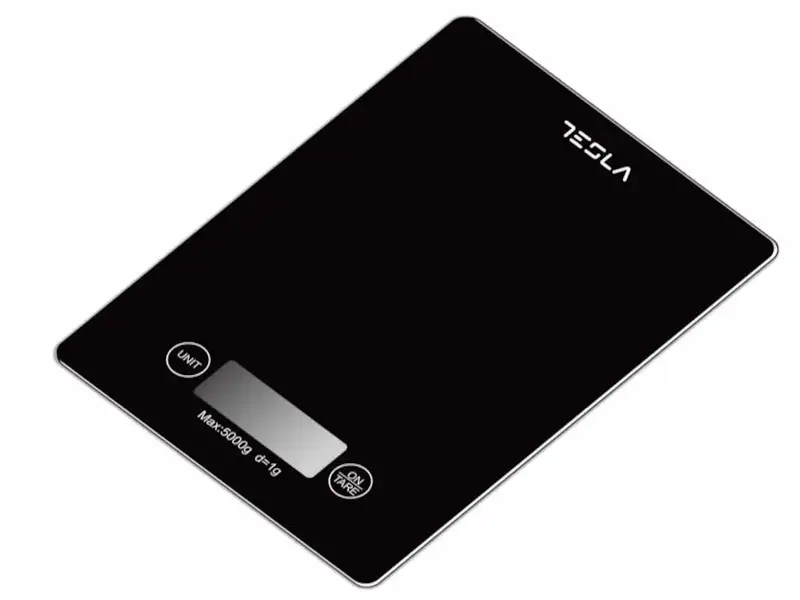 Tesla KS201B kuhinjska vaga do 5kg, crna