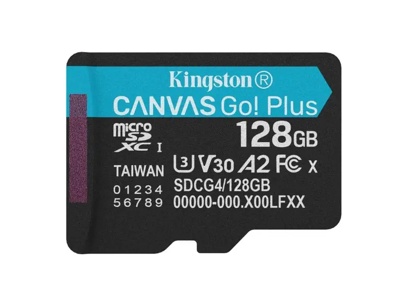 Kingston Canvas Go! Plus 128GB microSD memorijska kartica