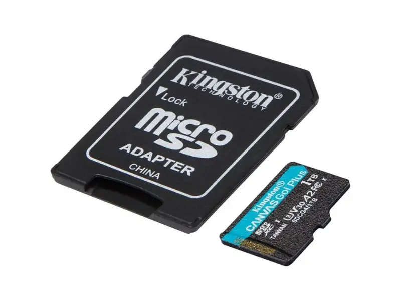Kingston Canvas Go! Plus 1TB microSD memorijska kartica sa adapterom