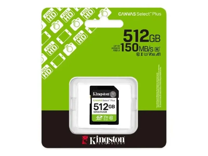 Kingston Canvas Select Plus 512GB MicroSD kartica