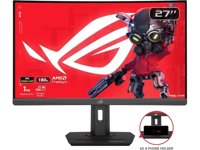 Asus ROG Strix XG27WCS 27" QHD 180Hz gejming monitor